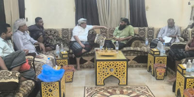 الحالمي يزور اللواء حمدي شكري ويؤكد أهمية توحيد الصف الجنوبي