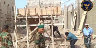 حملة واسعة لإزالة التعديات ووقف البناء العشوائي في مديريات العاصمة عدن