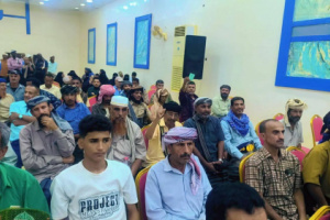 قيادة انتقالي أحور تؤكد المضي على درب أبين والجنوب في الاجتماع الموسع للمجلس بأبين