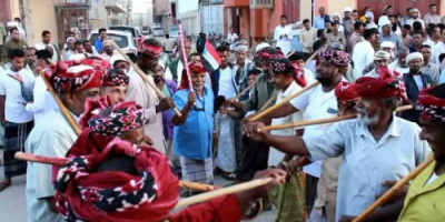 انتقالي الوادي والصحراء يشارك أبناء المحيضرة فعاليات المطلع السنوي