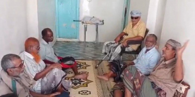 انتقالي الديس الشرقية يزور أسرة الشهيد "الوحيري" ويتفقد أحوال عدد من القيادات التربوية والرياضية المرضى