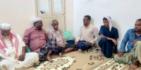  انتقالي تريم يزور أسر الشهداء وعدداً من المناضلين بمناسبة عيد الأضحى المبارك
