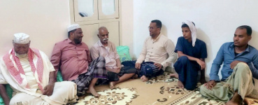  انتقالي تريم يزور أسر الشهداء وعدداً من المناضلين بمناسبة عيد الأضحى المبارك