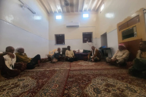 رئيس تنفيذية انتقالي شبام يزور الشيخ عرفان عبود حم