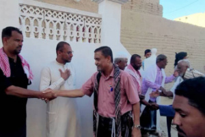 انتقالي وادي وصحراء حضرموت يشارك في المطلع السنوي لحافة قسم بمدينة تريم