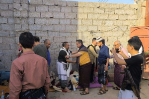 الحالمي ومهدي يقدمان واجب العزاء للدكتور صالح الوجيه بوفاة ابنته