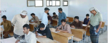 انتقالي المحفد يتفقد سير امتحانات الثانوية العامة في مدارس المديرية