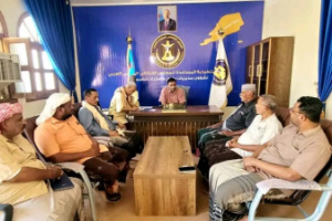 التميمي يلتقي رئيس لجنة الألعاب الشعبية وعاقل حارة المحيضرة بتريم