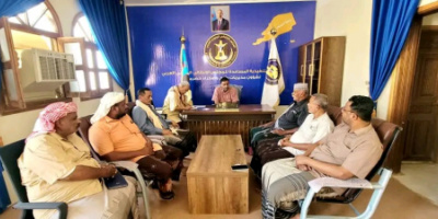 التميمي يلتقي رئيس لجنة الألعاب الشعبية وعاقل حارة المحيضرة بتريم