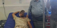 قائد اللواء الرابع حزم يزور جرحى اللواء في مشافي العاصمة عدن