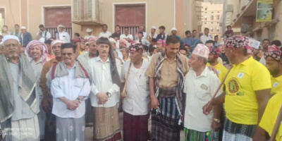 قيادة انتقالي وادي حضرموت تشارك في اختتام مهرجان المدينة للجميع الثاني بالغرفة