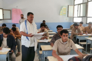انتقالي يافع رصد يتفقد سير امتحانات الثانوية العامة في الرباط والوسطى