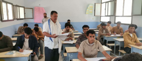انتقالي يافع رصد يتفقد سير امتحانات الثانوية العامة في الرباط والوسطى