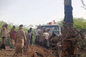 حريق واسع يلتهم منازل ونحو 50 شجرة نخيل في شبوة