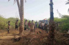 شبوة.. حريق يلتهم منازل ويقضي على عشرات أشجار النخيل