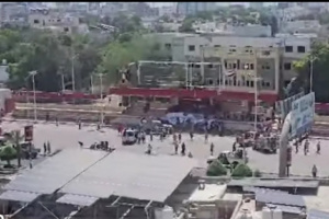 تجدد إطلاق النار في ساحة العروض بالتزامن مع احتشاد المشاركين في مليونية رفض الوصاية