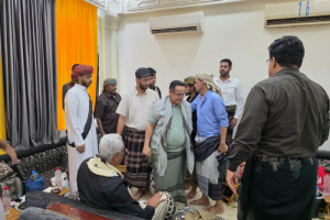 القائم بأعمال الأمين العام يقدّم واجب العزاء في وفاة اللواء محمد سعيد بن بريك بعدن