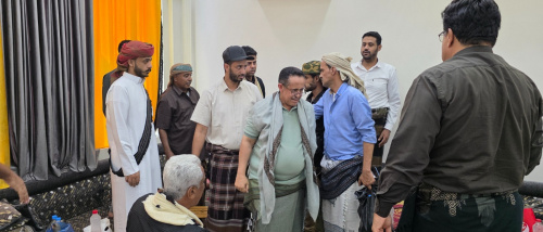 القائم بأعمال الأمين العام يقدّم واجب العزاء في وفاة اللواء محمد سعيد بن بريك بعدن
