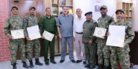 مدير أمن عدن يكرّم مدير شرطة العريش وعدداً من الضباط والأفراد ويشيد بجهودهم الأمنية