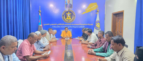 تنفيذية انتقالي وادي حضرموت تعقد اجتماعها الدوري وتؤكد أهمية تعزيز العمل المؤسسي
