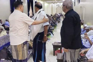 القائم بأعمال رئيس الجمعية الوطنية يقدّم واجب العزاء في وفاة المناضل سعيد الكحيل