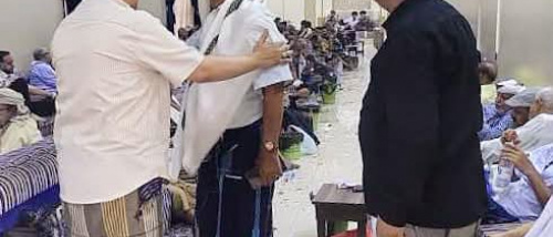 القائم بأعمال رئيس الجمعية الوطنية يقدّم واجب العزاء في وفاة المناضل سعيد الكحيل