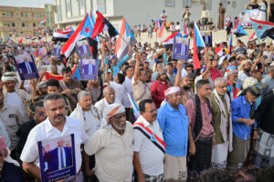 استجابة لدعوة المجلس .. أبناء وادي حضرموت يحتشدون في مليونية "التصعيد ضد الوصاية والاحتلال