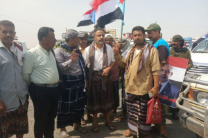 موكب أبين يقوده الحييد... صوتٌ لا ينكسر في وجه الوصاية