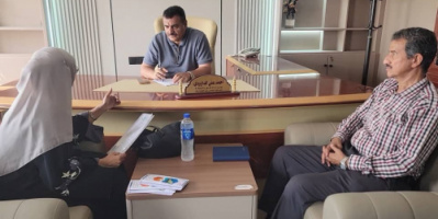 مدير عام البريقة يناقش تفعيل إدارة محمية العزيزي وتعزيز حمايتها