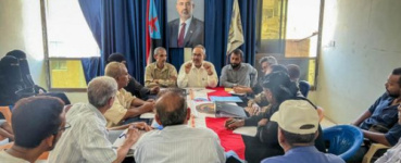 فريق أمانة الانتقالي يتفقد الأداء التنظيمي للهيئة التنفيذية بالمعلا