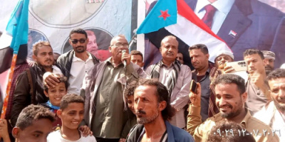 مهرجان ومسيرة جماهيرية في حبيل جبر ردفان لرفض الوصاية والمتاجرة بدماء الشهداء
