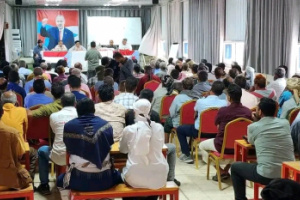 لقاء موسع بـالضالع يمهد لمرحلة جديدة من التصعيد الشعبي ويدعو لوقفة احتجاجية الخميس المقبل