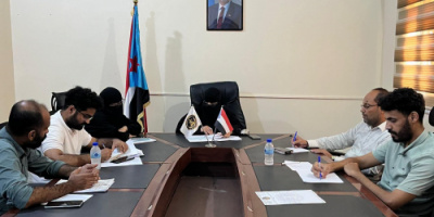 منسقية الانتقالي بجامعة حضرموت تناقش خطط التصعيد الشعبي