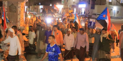 أبناء حورة ووادي العين ينظمون مسيرة جماهيرية رفضاً  للوصاية والاحتلال