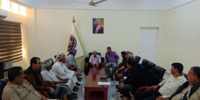 القائم بأعمال رئيس مجلس المستشارين يلتقي قيادة الاتحاد العام لقبائل الجنوب العربي