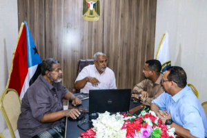 اليهري يلتقي رئيس كتلة الجمعية الوطنية بحضرموت لمناقشة ترتيبات الأسبوع الثاني من البرنامج التصعيدي