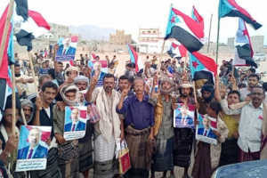 انتقالي الروضة ينظم مسيرة بالدراجات النارية رفضًا للوصاية والاحتلال