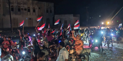 انتقالي ميفعة ينظم مسيرة بالدراجات النارية رفضًا للوصاية والاحتلال