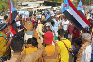 تظاهرة حاشدة في يافع سباح تجدد التمسك بمشروع الدولة الجنوبية 