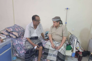 الحالمي يطمئن على صحة المناضل اللواء ناصر النوبة ويؤكد اهتمام المجلس برموز الثورة الجنوبية