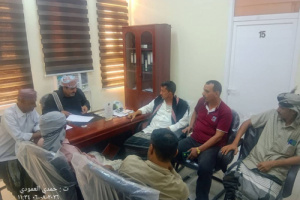 اليزيدي يطّلع من الشيخ الكعلولي على الأوضاع في الصبيحة واستعدادات الداعي القبلي الجنوبي