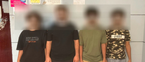 ضبط أربعة متهمين على خلفية اشتباك مسلح وإطلاق نار بجانب مسجد النور بالعاصمة عدن 
