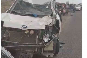 حادث مروع في مفرق العلم بعدن.. إصابة سائق ونفوق ثلاثة جمال