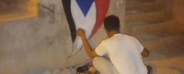 مراكز انتقالي سيئون تطلق حملة ميدانية لرسم الأعلام والشعارات الجنوبية 