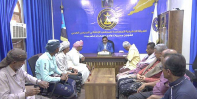 التميمي يلتقي ممثلي الدفعة الـ53 من طلبة الكلية الحربية بالعاصمة عدن