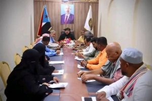 قيادة هيئات الانتقالي بحضرموت تناقش مستجدات الأوضاع وتدعو المحافظ الخنبشي إلى تقديم استقالته