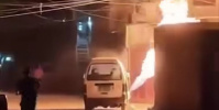 احتراق باص &laquo;دباب غاز&raquo; في دار سعد.. وتكرار الحوادث يثير مخاوف المواطنين