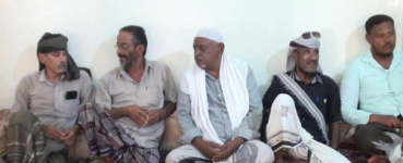 انتقالي سيئون يطمئن على صحة رئيس اللجنة المحلية للمجلس في مركز حي سلطانة