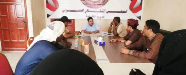 تنفيذية انتقالي الغيضة تعقد اجتماعها الدوري لشهر أغسطس