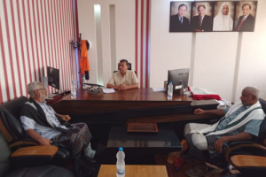 مدير عام الملاح يلتقي نائب مدير الشركة الوطنية للاسمنت